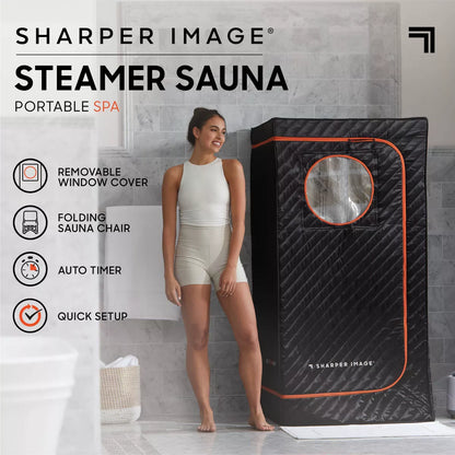 Sharper Image Steam Sauna Portable Body Massager