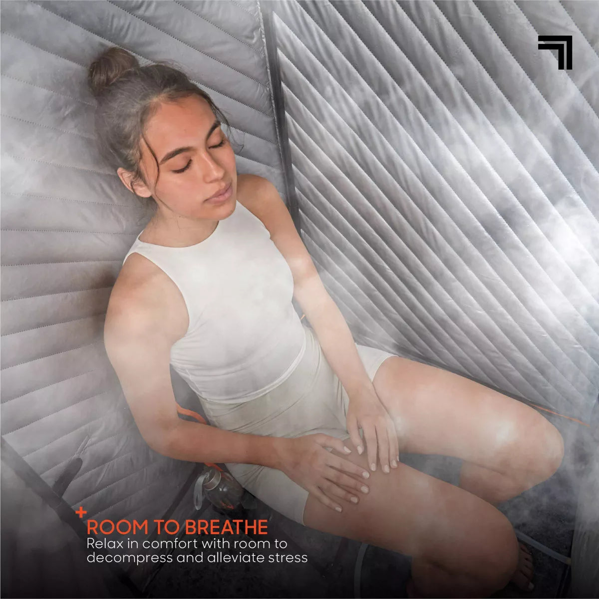 Sharper Image Steam Sauna Portable Body Massager