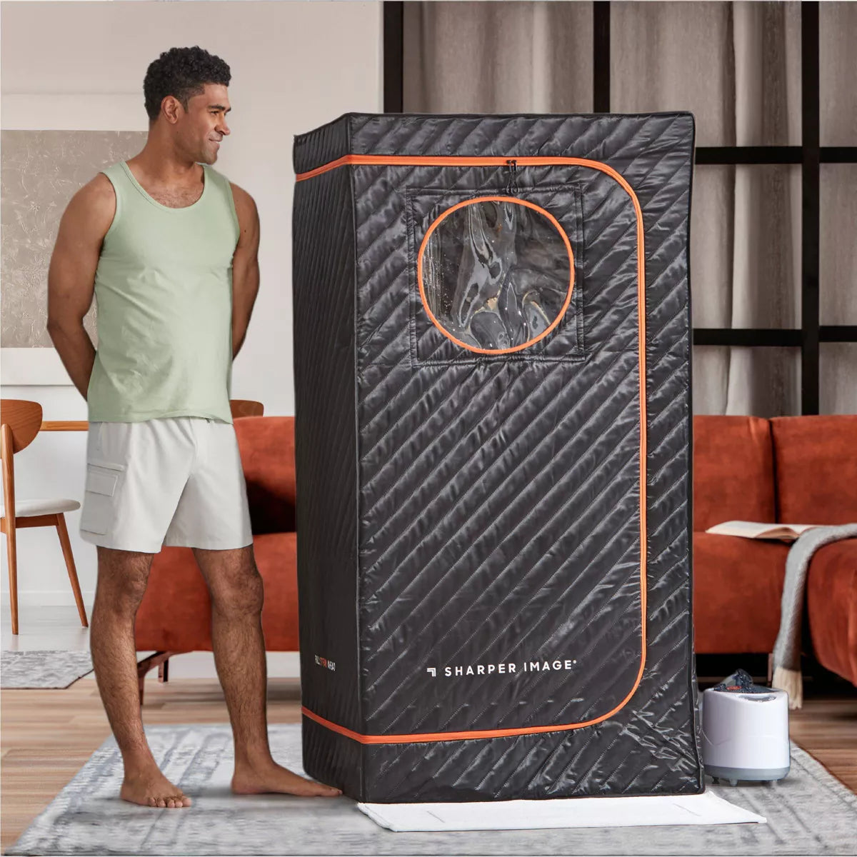 Sharper Image Steam Sauna Portable Body Massager
