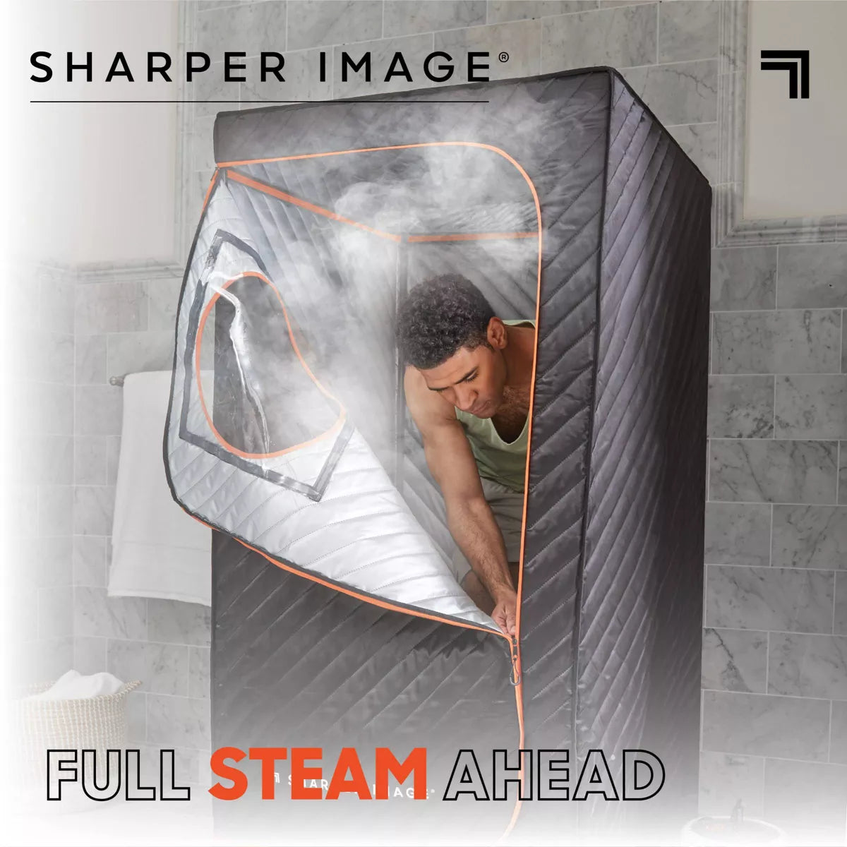 Sharper Image Steam Sauna Portable Body Massager